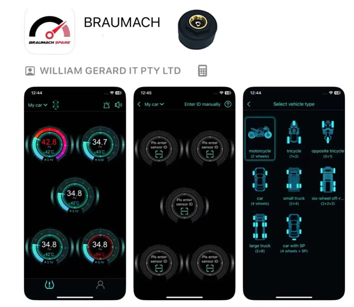 Mercedes AMG GT 45 55 63 4 Door Space Saver Spare Wheel Kit - Braumach Models - 2014-2025