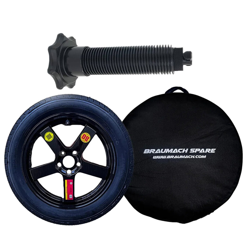 VW GOLF WAGON 7 7.5 8 8.5 incl R E Models Space Saver Spare Wheel - Braumach Spare Wheel Kit - 2015-2024