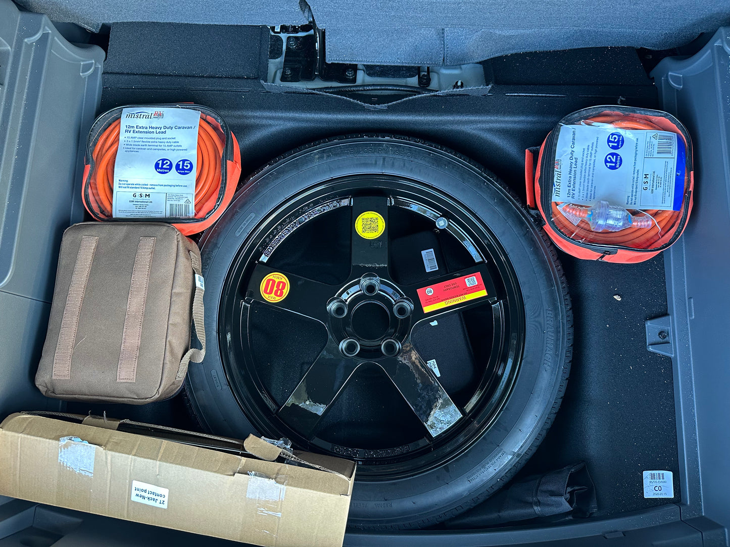 KIA EV3 incl GT Line Space Saver Spare Wheel Kit- Braumach Models - 2023-2026