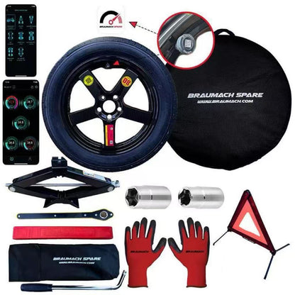 Audi A1 Space Saver Tyre Spare Wheel - Braumach Spare Wheel Kit All Models - 2014-2025