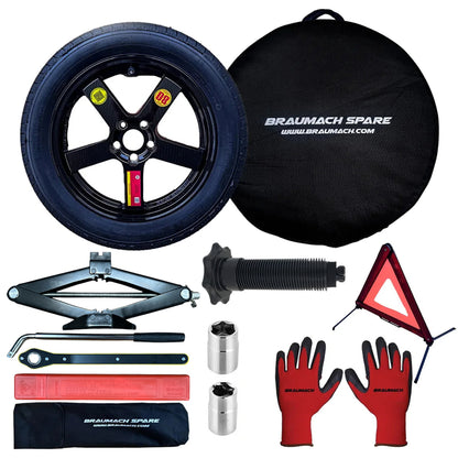 VW TIGUAN Incl R Models Space Saver Spare Wheel - Braumach Spare Wheel Kit - 2020-2026