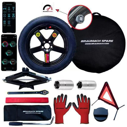 BMW 1 Series F40 Space Saver Spare Wheel Kit- Braumach Models - 2019-2024